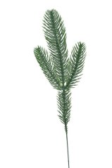 Umělá větvička smrkového chvojí dl.28cm