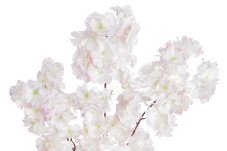 Umělá rozkvetlá větev višně dl. 100 cm
