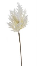 Keřík umělé ojíněné trávy 36cm, barva 01