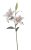 Umělá kvetoucí lilie 2 květy, květ Ø 14cm dl. 61cm