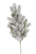 Posněžená chvojová větvička dl. 65cm