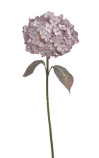 Umělá hortenzie, hlavička Ø 18cm. celkem dl.68cm