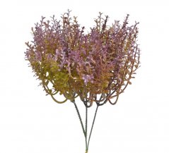 Umělá rostlina 3ks, 25 cm, barva 04