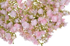 Plastový věnec z kvetoucích větviček Gypsophily Ø 33 cm