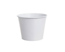 Dekorace kovová nádoba  11,5cm∅ x 9cmH.