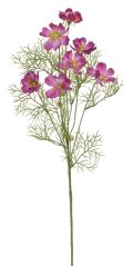 Umělá kytička letních květin, květ Ø 6cm, dl. 69cm - zápich