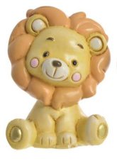 dekorace - figurka lev 6cm - polyresin