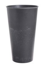 Dekorace - kónická plastová váza Ø12,5 - 19cm x 33cmH