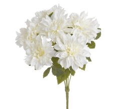Kytice umělých dahlií, květ Ø 15cm, celkem dl. 54 cm