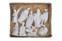 Vánoční dekorace betlém figurky  3 - 8,5cm - 10ks