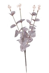 Umělé 4 spojené větvičky eukalyptu dl. 60cm - zápich
