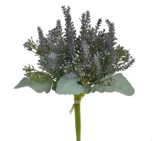 Kytice umělé levandule 33 cm – dekorace do vázy
