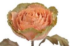 Dekorace umělá ozdobná kapusta, hlava Ø 16cm, dl.70cm