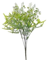 Kytička umělých konvalinek s doplňky dl. 35cm