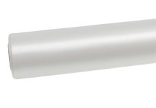 Saténový běhoun šířka 16 cm/dl. 9m - bílá 001
