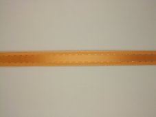 Atlasová jednobarevná stuha se vzorem 1,3cm/20m