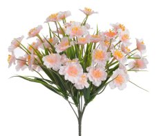 Umělá kytice 7 kvetoucích výhonů dl. 33cm