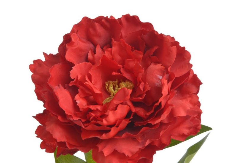 Umělá pivoňka na stonku, hlavička Ø15cm/dl.68cm