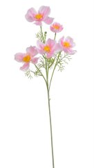 Umělá kvetoucí květina, květ Ø 11cm, zápich dl. 86cm