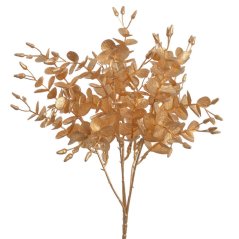 Umělý barvený keřík eukalyptus dl. 36cm