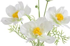 Umělá kvetoucí květina, květ Ø 11cm, zápich dl. 86cm