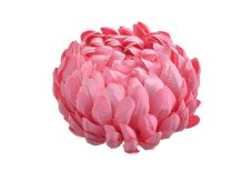 Květ chryzantémy umělý Ø 10 cm – růžový, 6 ks