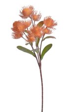 Umělý kvetoucí bodlák  květ 5 cm, dl 58 cm