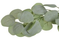 Umělá girlanda eukalyptus populus - lístek 5,5 cm, dl. 194cm