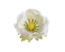 Hlavička umělé anemone - sasanky, hlavička Ø 6cm - 12ks