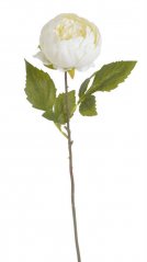 Umělá rozkvetlá pivoňka - květ  Ø 10 cm, dl. 42 cm