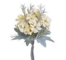 Kytice umělého kvetoucího clematis, květ 4cm, dl. 30cm