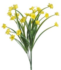Kytice umělých narcisů 39 cm – jarní dekorace do vázy