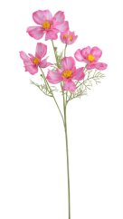 Umělá kvetoucí květina, květ Ø 11cm, zápich dl. 86cm