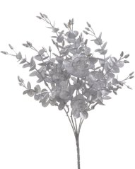 Umělý barvený keřík eukalyptus dl. 36cm