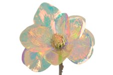 Opalizující umělá magnolie 51 cm