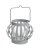 Kovová/skleněná lampa Ø 9 cm x H13 cm