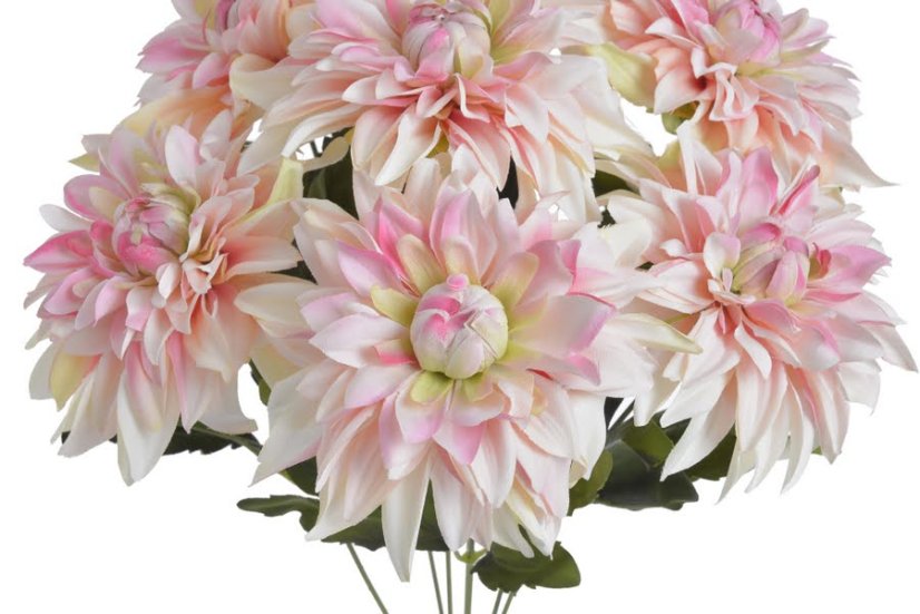 Kytice dahlie 44 cm - 7 květů