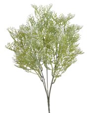 Keřík kvetoucí umělé zeleně 47cm