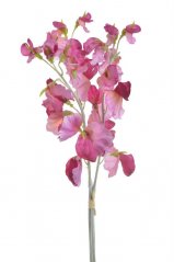 Umělá květina svazek polního hrášku dl. 40cm