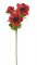 Umělý anemon 2 květy s listy -  květ Ø 9 cm, dl. celkem 56 cm