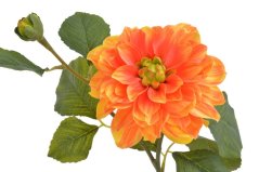 Umělá květina kvetoucí dahlie, květ Ø 15cm, dl.68cm