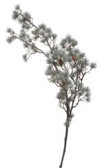 Dekorace umělá větvička modřínu dl. 135cm