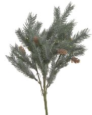 Dekorace smrková větvička - zápichdl. 36cm