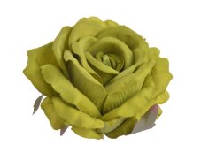 Velká hlavička polorozvité umělé růže Ø 11cm - 6ks