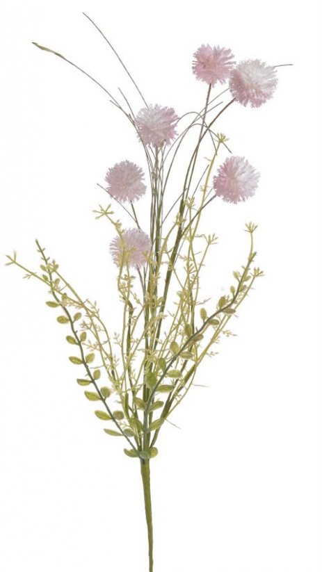 Umělý kvetoucí česnek polní, květ Ø 3,5cm/dl. 60cm, barva 03