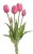Svazek plastových tulipánů, hlavička 5cm, dl. celkem 40cm - 5 kusů
