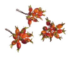 Umělý šípek na drátku 1,25cm/dl. 10cm - 72ks
