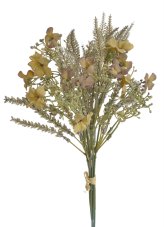 Míchaná kytice z umělých květů, dl. 40cm