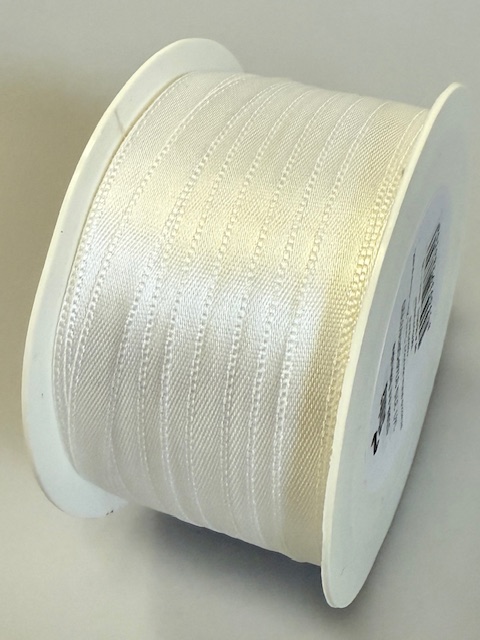 Atlasová stuha tkaná oboulícní 7mm/20m