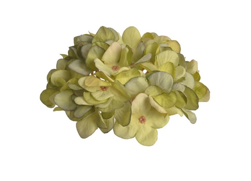 Umělá hlavička hortenzie Ø 14cm  -  6ks